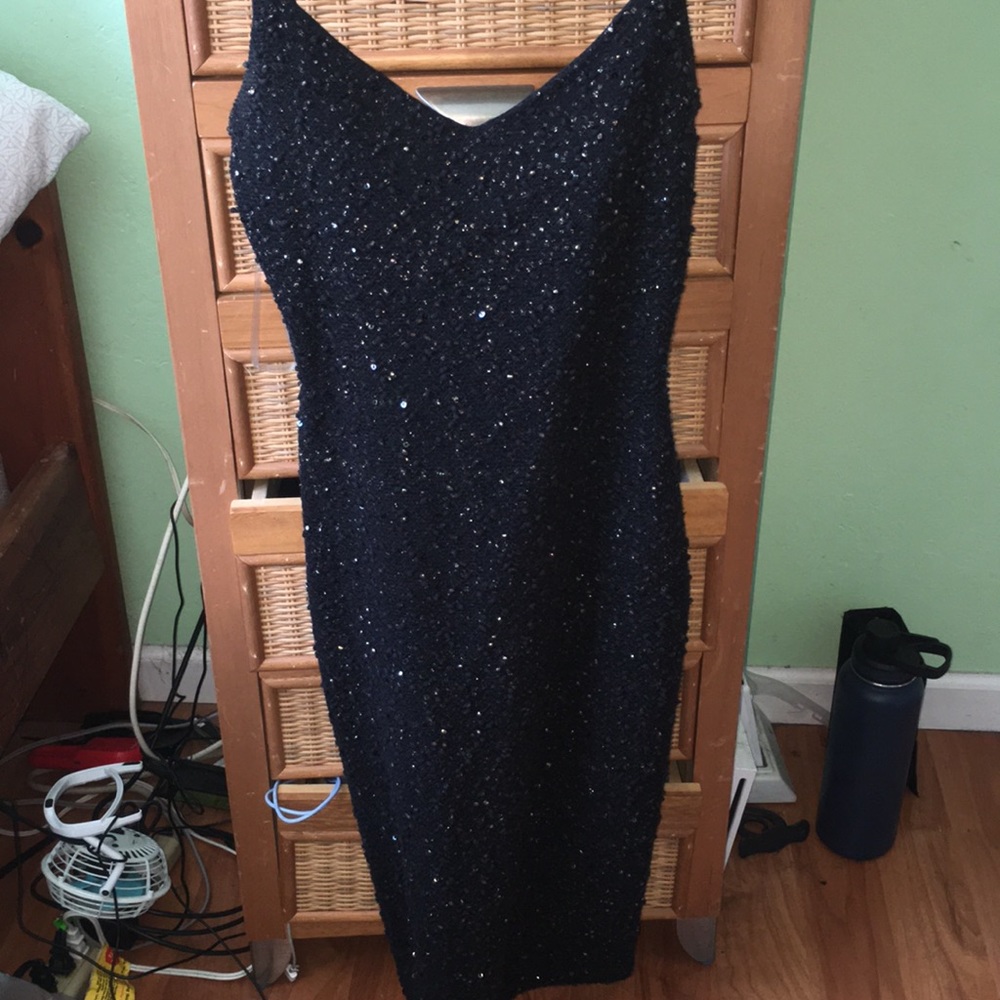 black dress
